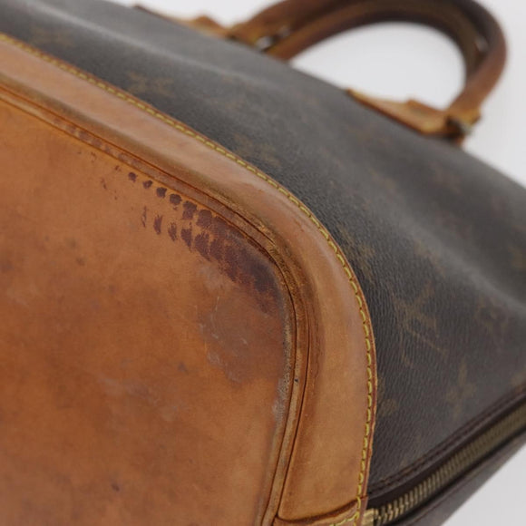 LOUIS VUITTON Monogram Alma Hand Bag M51130 LV Auth bs34849