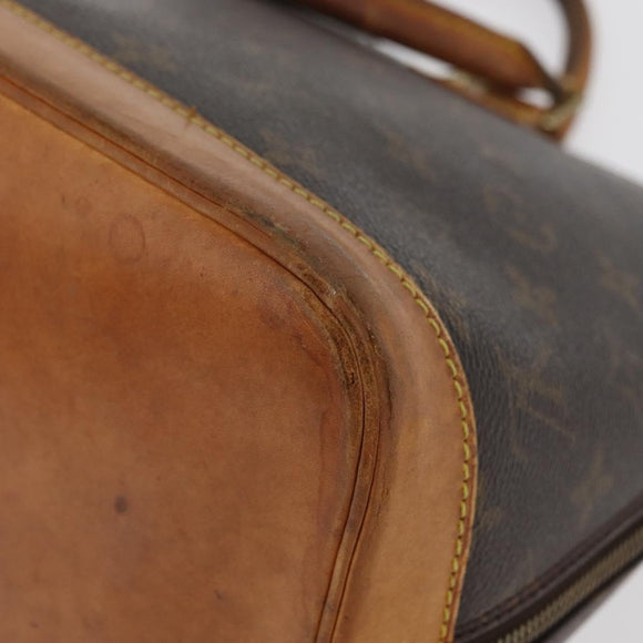 LOUIS VUITTON Monogram Alma Hand Bag M51130 LV Auth bs34849