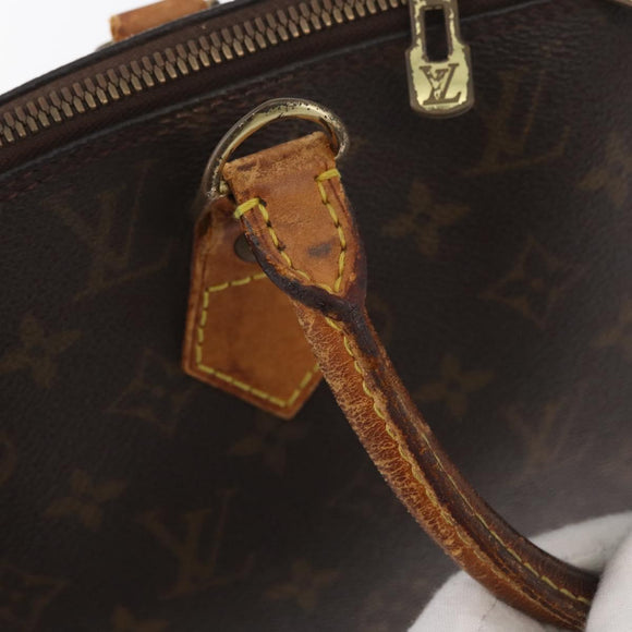 LOUIS VUITTON Monogram Alma Hand Bag M51130 LV Auth bs34849