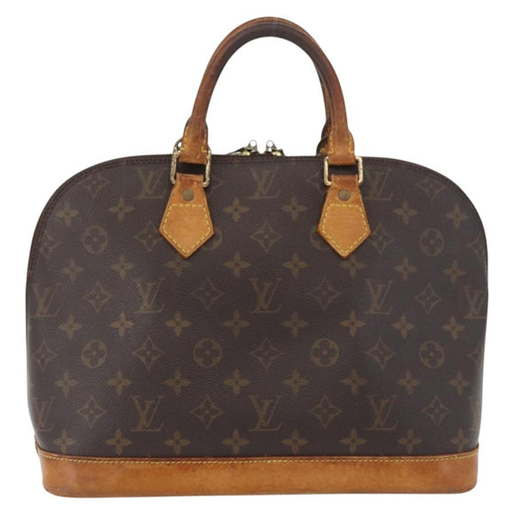 LOUIS VUITTON Monogram Alma Hand Bag M51130 LV Auth bs34849