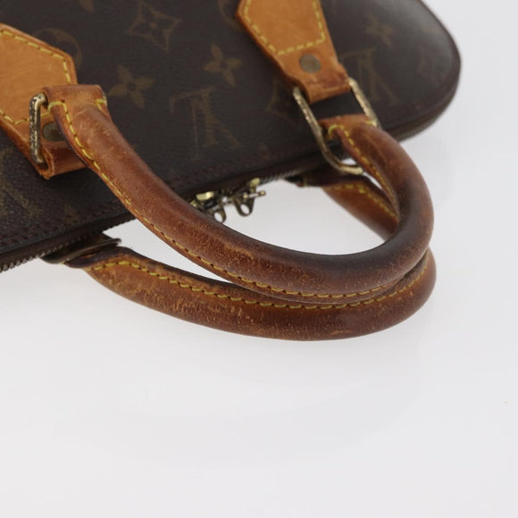 LOUIS VUITTON Monogram Alma Hand Bag M51130 LV Auth bs34849