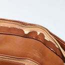 LOUIS VUITTON Monogram Vernis Houston Hand Bag Bronze M91122 LV Auth bs34850-18