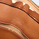 LOUIS VUITTON Monogram Vernis Houston Hand Bag Bronze M91122 LV Auth bs34850-19