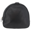 Christian Dior Shoulder Bag Leather Black Gold Auth bs34854-2