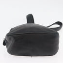 Christian Dior Shoulder Bag Leather Black Gold Auth bs34854-9