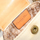 Christian Dior Trotter Canvas Belt Bag Street Chic Beige Gold Auth bs34856A-16