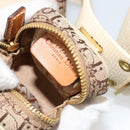 Christian Dior Trotter Canvas Belt Bag Street Chic Beige Gold Auth bs34856A-20