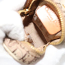 Christian Dior Trotter Canvas Belt Bag Street Chic Beige Gold Auth bs34856A-21