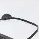 Christian Dior Shoulder Bag Leather Navy Gold Auth bs34858-8