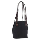CELINE Tote Bag Canvas Black Auth bs34859-1