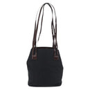 CELINE Tote Bag Canvas Black Auth bs34859-3