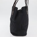 CELINE Tote Bag Canvas Black Auth bs34859-5