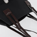 CELINE Tote Bag Canvas Black Auth bs34859-6