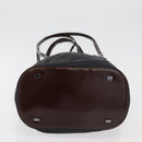 CELINE Tote Bag Canvas Black Auth bs34859-9
