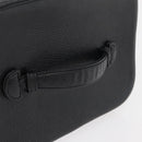 CHANEL Vanity Hand Bag Caviar Skin Black Gold CC Auth bs34860-7