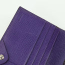 FENDI Zucca Canvas Long Wallet PVC Black Brown Auth bs34866A-19
