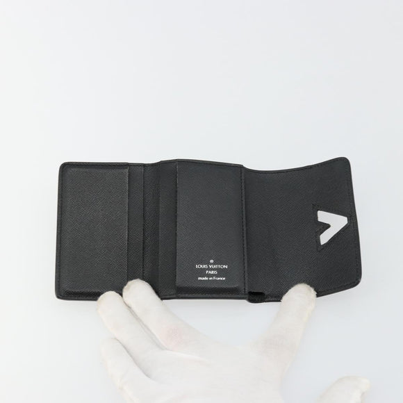 LOUIS VUITTON Epi Portefeuille twist Wallet Black M63322 LV Auth bs34867A