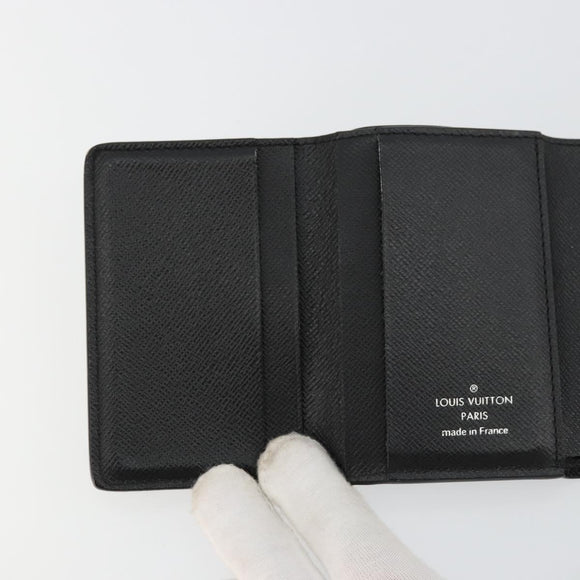 LOUIS VUITTON Epi Portefeuille twist Wallet Black M63322 LV Auth bs34867A