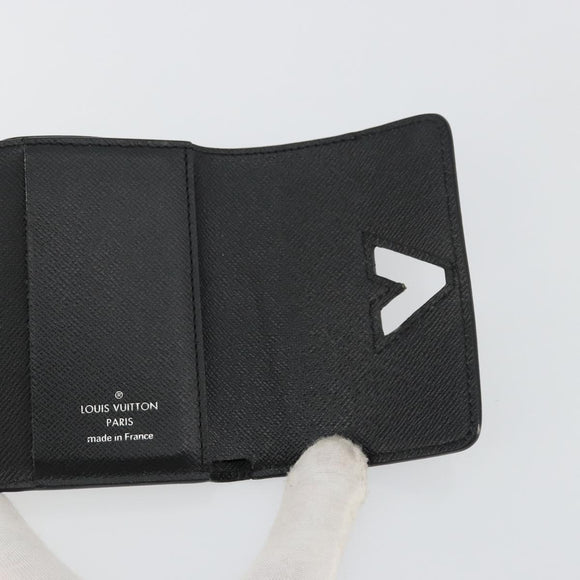 LOUIS VUITTON Epi Portefeuille twist Wallet Black M63322 LV Auth bs34867A