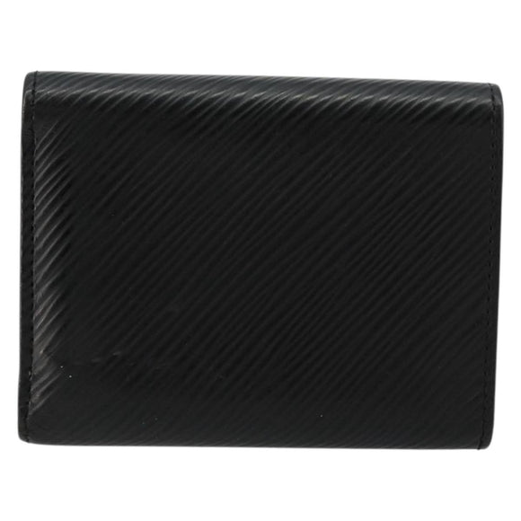 LOUIS VUITTON Epi Portefeuille twist Wallet Black M63322 LV Auth bs34867A