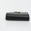 LOUIS VUITTON Epi Portefeuille twist Wallet Black M63322 LV Auth bs34867A-5