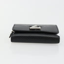 LOUIS VUITTON Epi Portefeuille twist Wallet Black M63322 LV Auth bs34867A-6