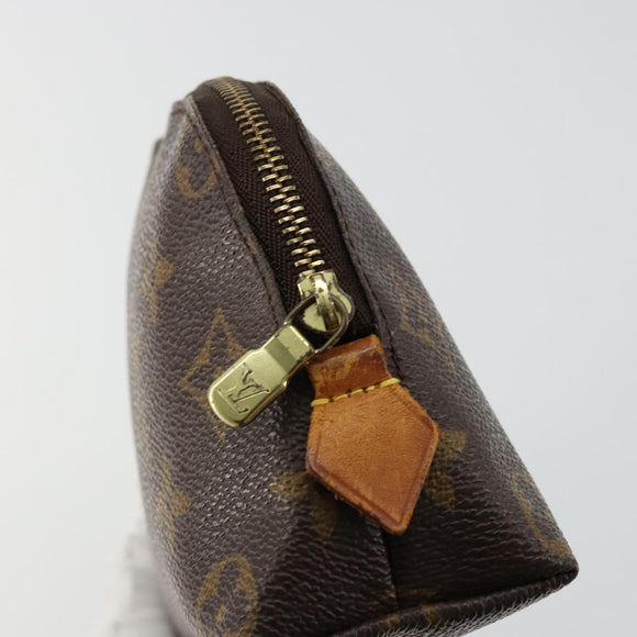 LOUIS VUITTON Monogram Pochette Cosmetic PM Pouch M43998 LV Auth bs34868