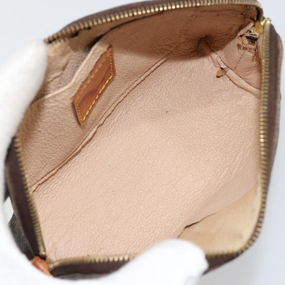 LOUIS VUITTON Monogram Pochette Cosmetic PM Pouch M43998 LV Auth bs34868