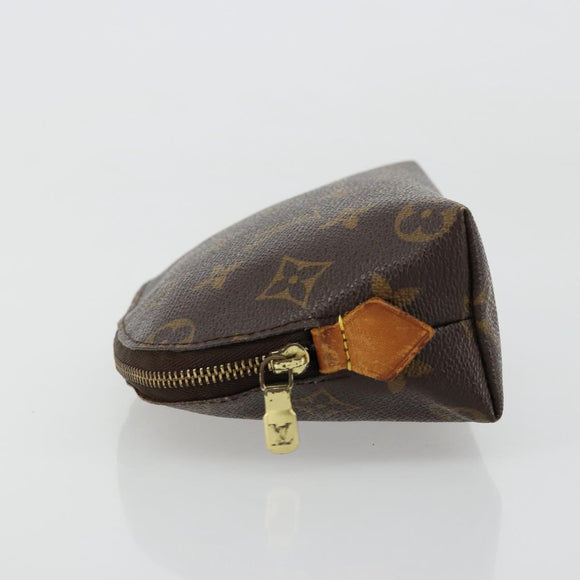 LOUIS VUITTON Monogram Pochette Cosmetic PM Pouch M43998 LV Auth bs34868