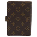 LOUIS VUITTON Monogram Agenda PM Day Planner Cover R20005 LV Auth bs34869-2