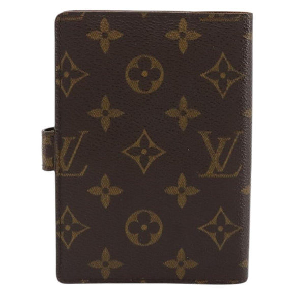LOUIS VUITTON Monogram Agenda PM Day Planner Cover R20005 LV Auth bs34869