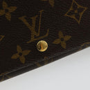 LOUIS VUITTON Monogram Porte Monnaie Billets Tresor Wallet M61730 Auth bs34870-17