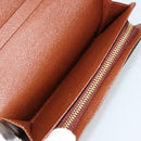 LOUIS VUITTON Monogram Porte Monnaie Billets Tresor Wallet M61730 Auth bs34870-18