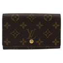 LOUIS VUITTON Monogram Porte Monnaie Billets Tresor Wallet M61730 Auth bs34870-13