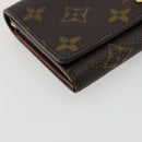 LOUIS VUITTON Monogram Porte Monnaie Billets Tresor Wallet M61730 Auth bs34870-14