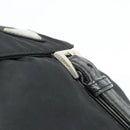 PRADA Chain Shoulder Backpack Nylon Black Silver Auth bs34877A-10