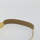 Salvatore Ferragamo Gancini Belt Leather 29.9"" White Gold Auth bs34881A-7