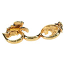 VERSACE Ring metal Gold Tone Auth bs34882A-2
