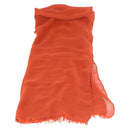 HERMES Sjaal Zijde Rood Auth bs34883A-11