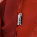 HERMES Sjaal Zijde Rood Auth bs34883A-14