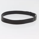 GUCCI GG Canvas Guccissima Belt Leather 2 Set Beige Black Auth bs34884-10