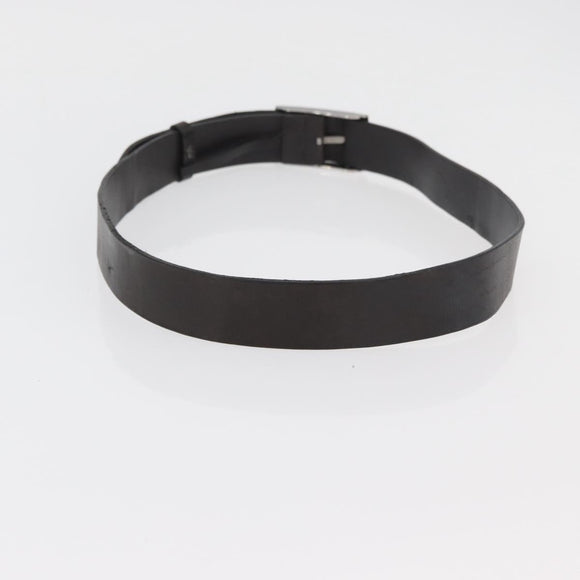 GUCCI GG Canvas Guccissima Belt Leather 2 Set Beige Black Auth bs34884