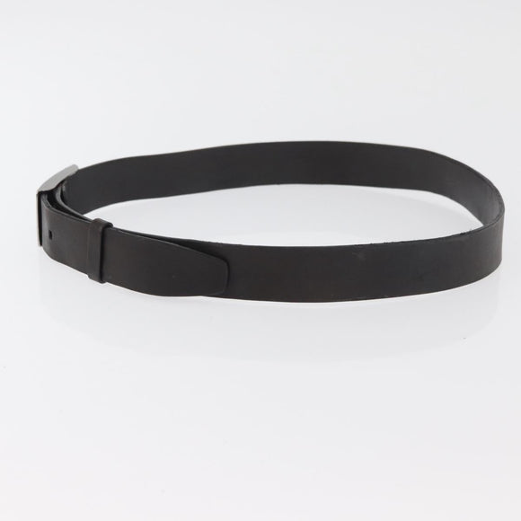 GUCCI GG Canvas Guccissima Belt Leather 2 Set Beige Black Auth bs34884