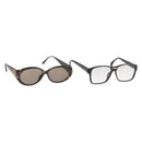 Christian Dior Sunglasses plastic 2 Set Black Brown Auth bs34885-1