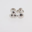 LOUIS VUITTON Buton de Manchette Cuffs metal 3 Set Gold Silver LV Auth bs34886-10