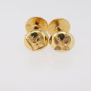 LOUIS VUITTON Buton de Manchette Cuffs metal 3 Set Gold Silver LV Auth bs34886-3