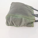 PRADA Shoulder Bag Nylon 2 Set Beige Gray Auth bs34887-4