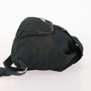 PRADA Backpack Nylon 2 Set Black Khaki Auth bs34889-12