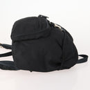 PRADA Backpack Nylon 2 Set Black Khaki Auth bs34889-4
