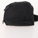 PRADA Backpack Nylon 2 Set Black Khaki Auth bs34889-7